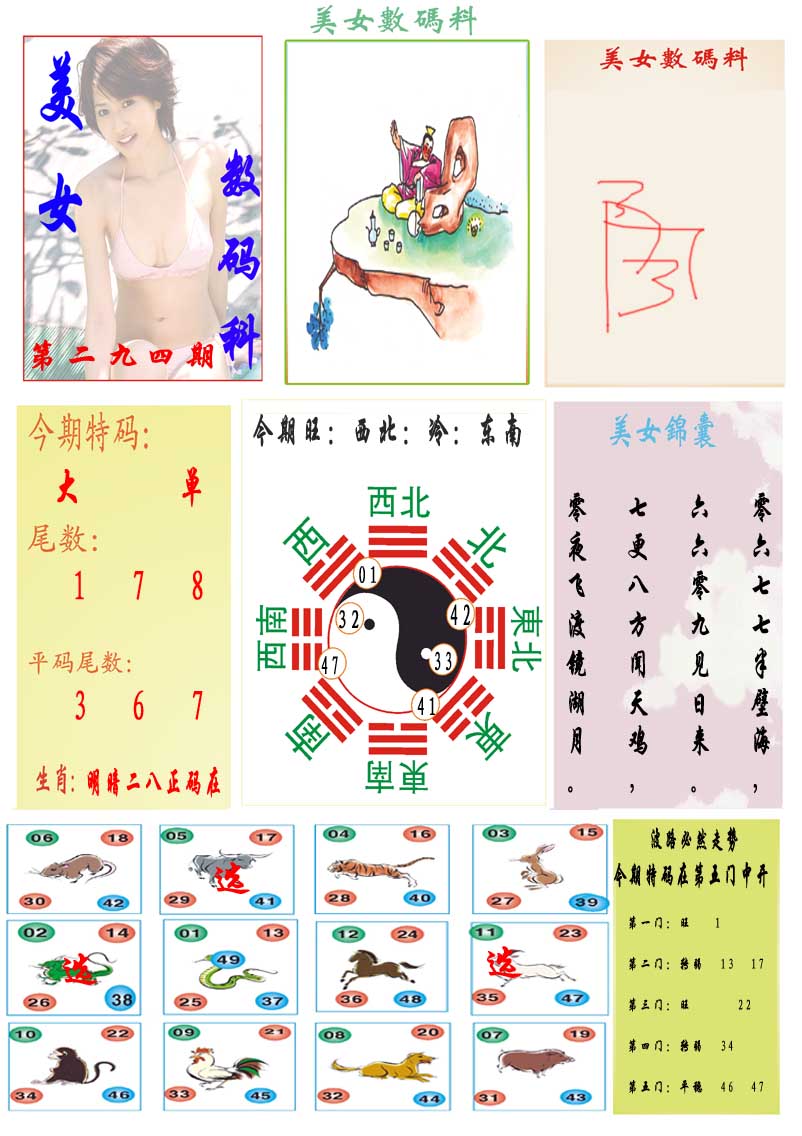 美女数码料